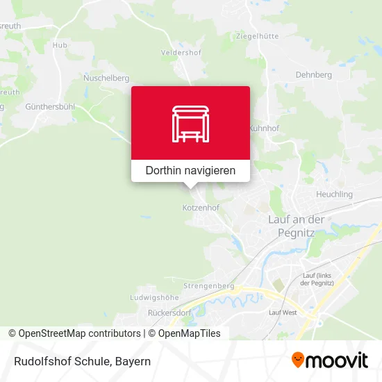 Rudolfshof Schule Karte