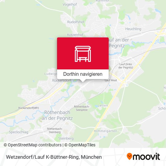Wetzendorf/Lauf K-Büttner-Ring Karte