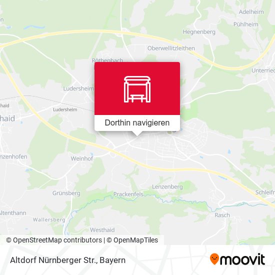 Altdorf Nürnberger Str. Karte