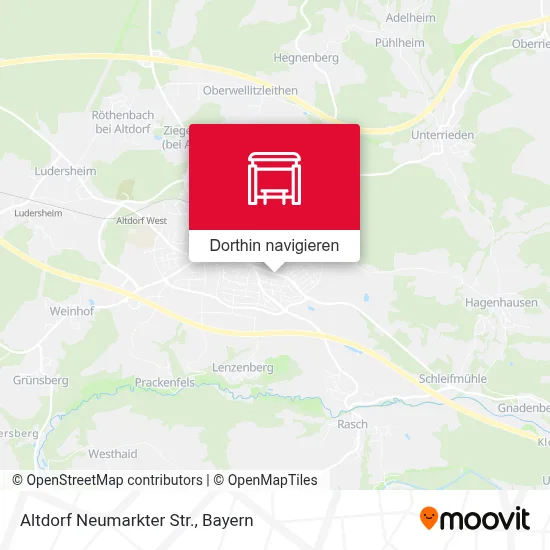 Altdorf Neumarkter Str. Karte