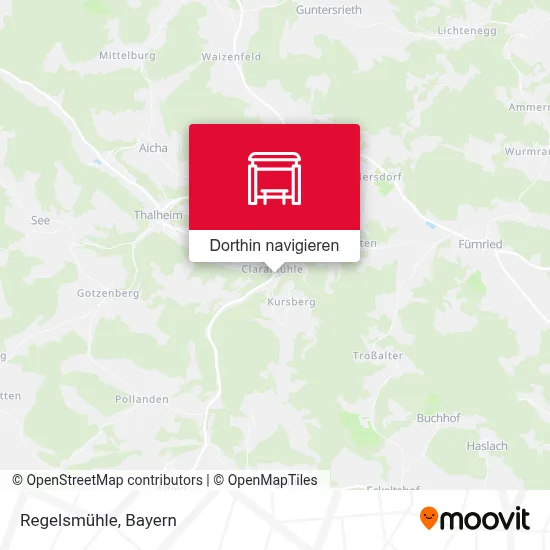 Regelsmühle Karte