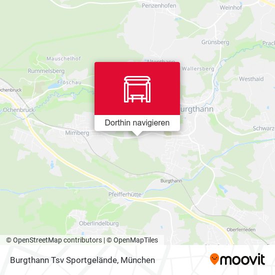 Burgthann Tsv Sportgelände Karte