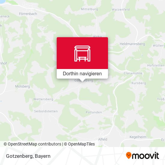 Gotzenberg Karte