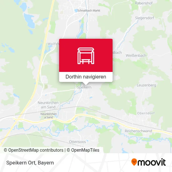 Speikern Ort Karte