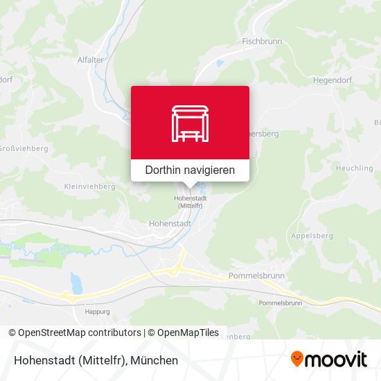 Hohenstadt (Mittelfr) Karte