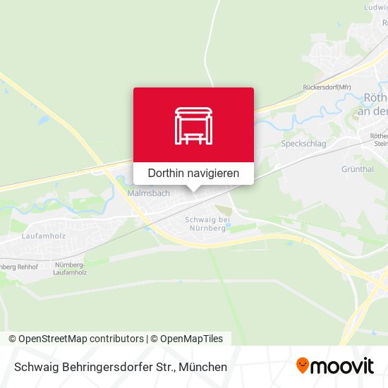 Schwaig Behringersdorfer Str. Karte