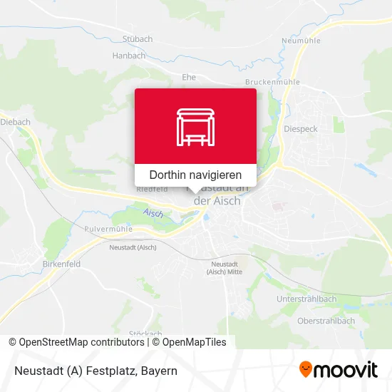 Neustadt (A) Festplatz Karte