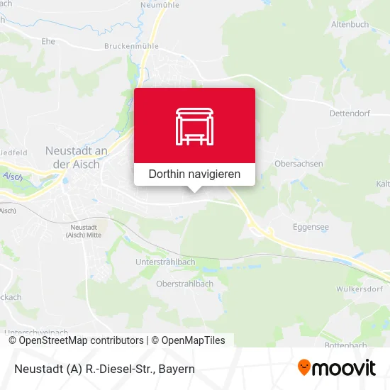 Neustadt (A) R.-Diesel-Str. Karte