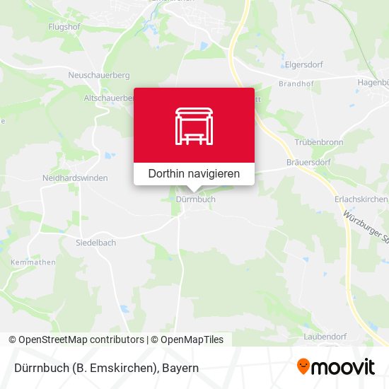 Dürrnbuch (B. Emskirchen) Karte