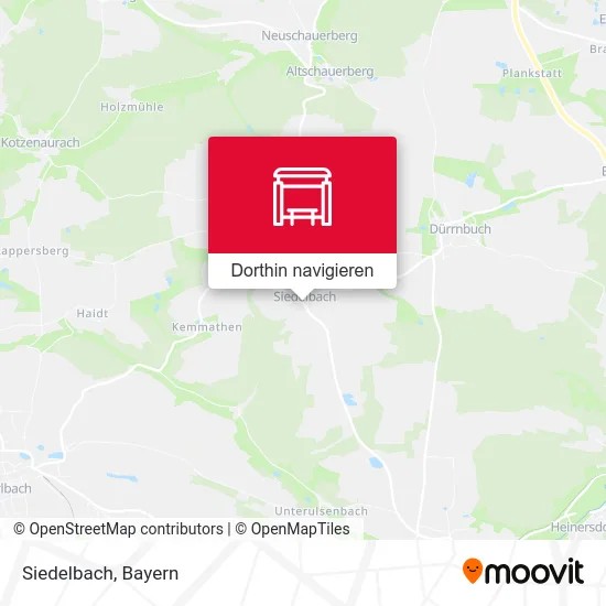 Siedelbach Karte