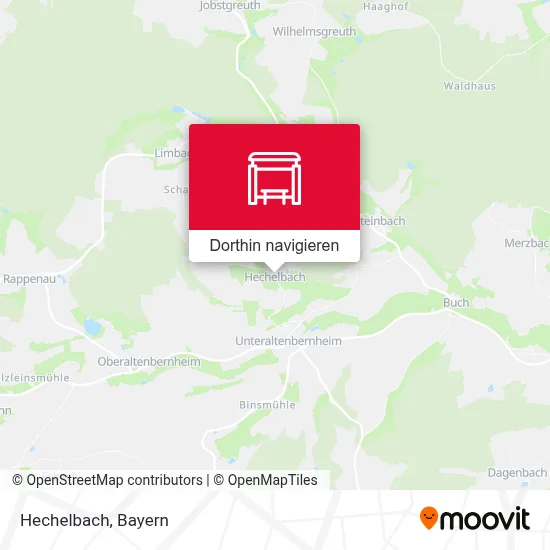 Hechelbach Karte
