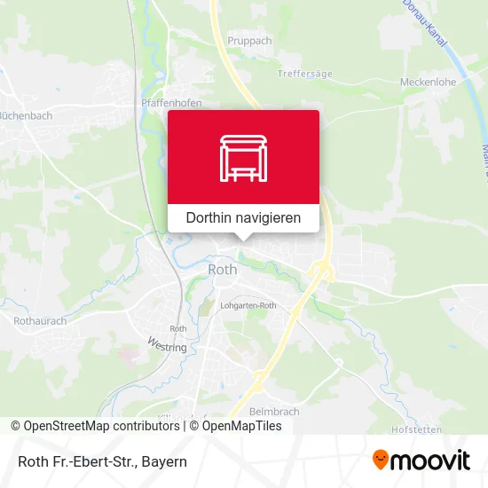 Roth Fr.-Ebert-Str. Karte