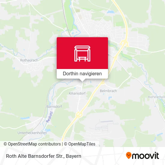 Roth Alte Barnsdorfer Str. Karte