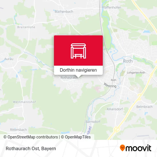 Rothaurach Ost Karte