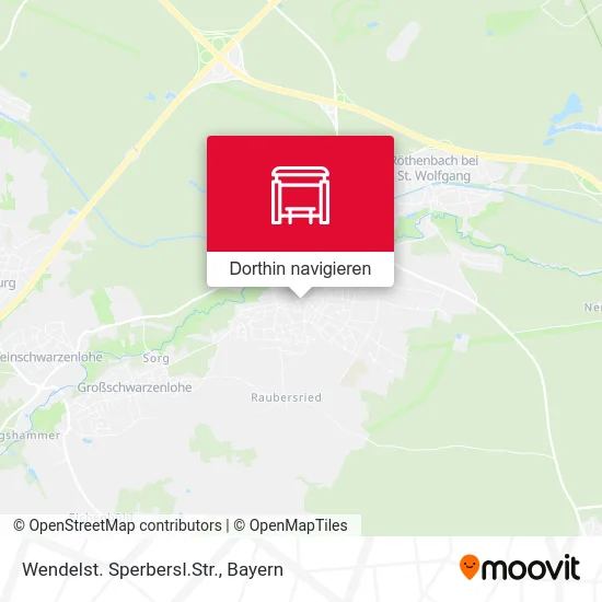 Wendelst. Sperbersl.Str. Karte