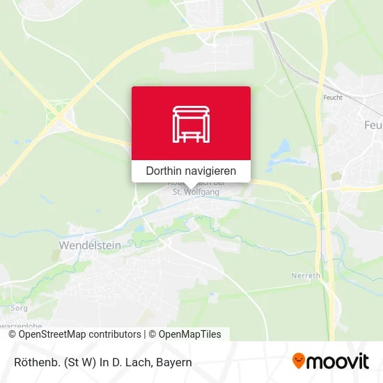 Röthenb. (St W) In D. Lach Karte