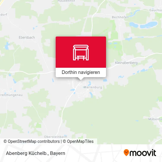 Abenberg Küchelb. Karte