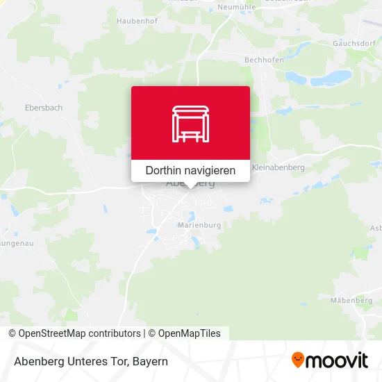 Abenberg Unteres Tor Karte