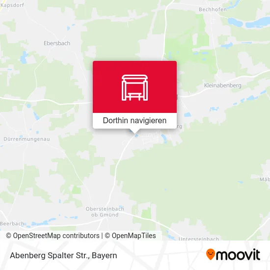 Abenberg Spalter Str. Karte