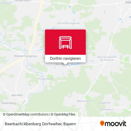 Beerbach/Abenberg Dorfweiher Karte