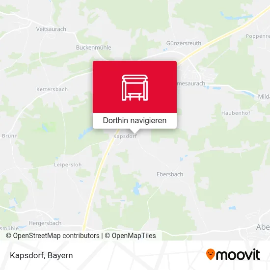 Kapsdorf Karte