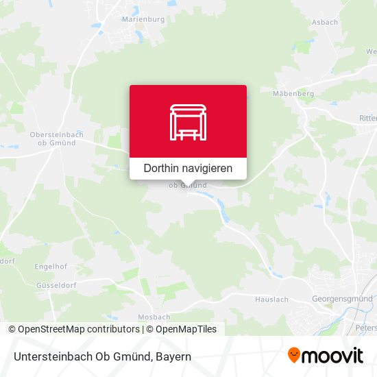 Untersteinbach Ob Gmünd Karte