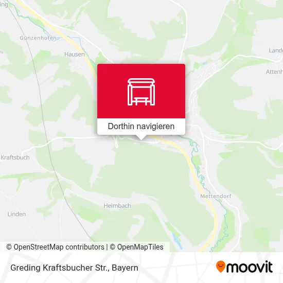 Greding Kraftsbucher Str. Karte