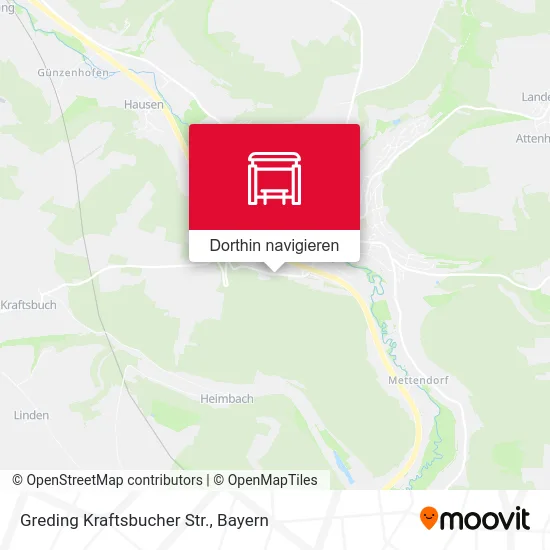 Greding Kraftsbucher Str. Karte