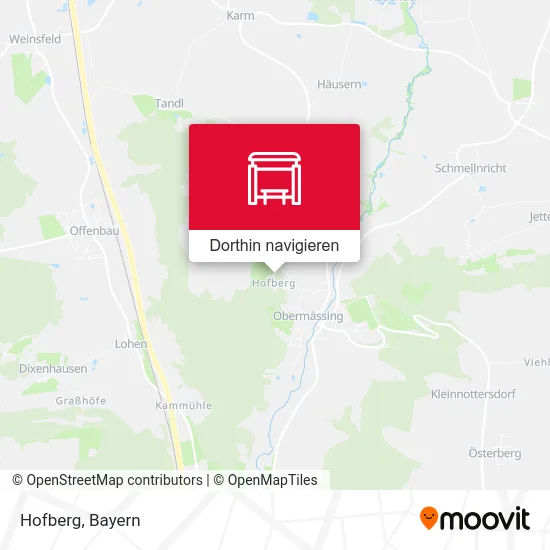 Hofberg Karte
