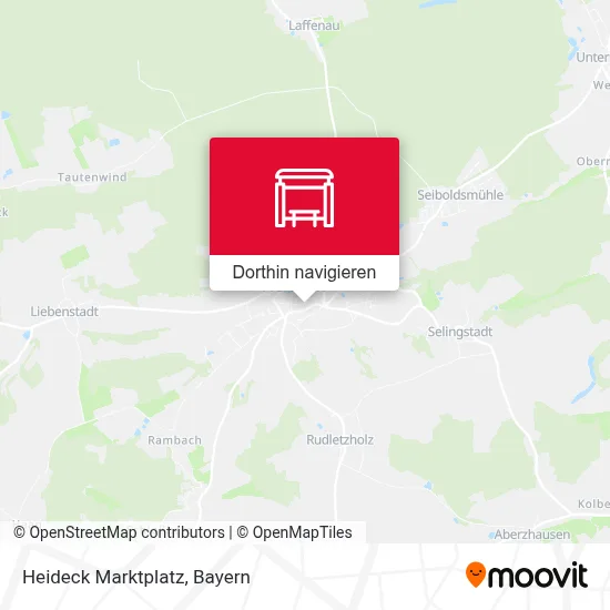 Heideck Marktplatz Karte