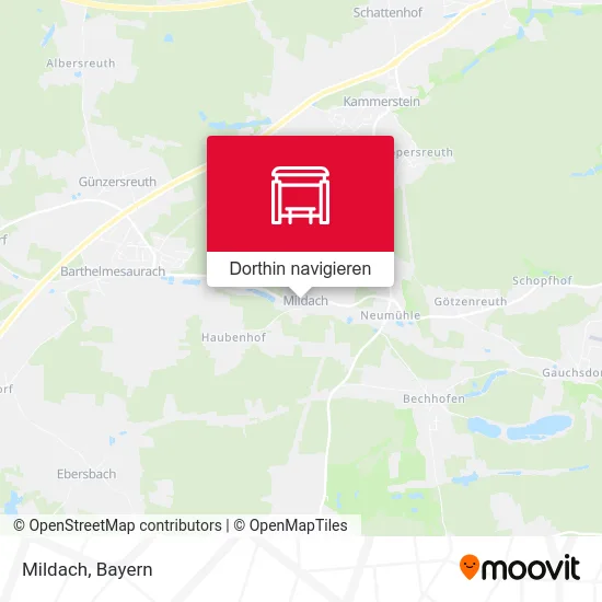 Mildach Karte