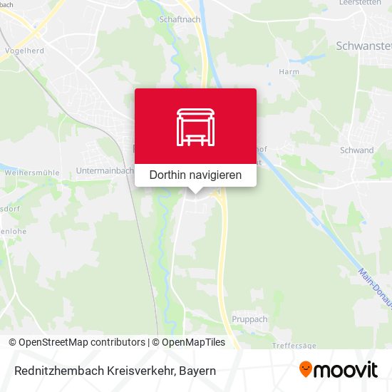 Rednitzhembach Kreisverkehr Karte