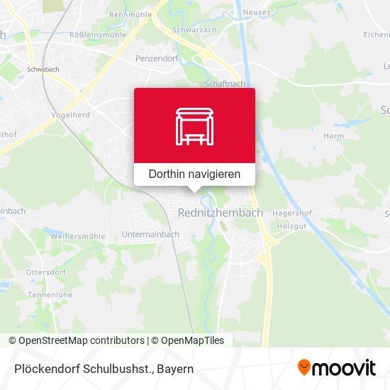 Plöckendorf Schulbushst. Karte