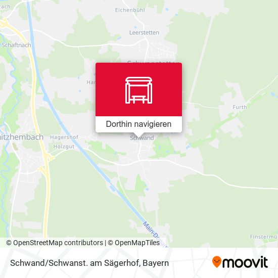 Schwand/Schwanst. am Sägerhof Karte