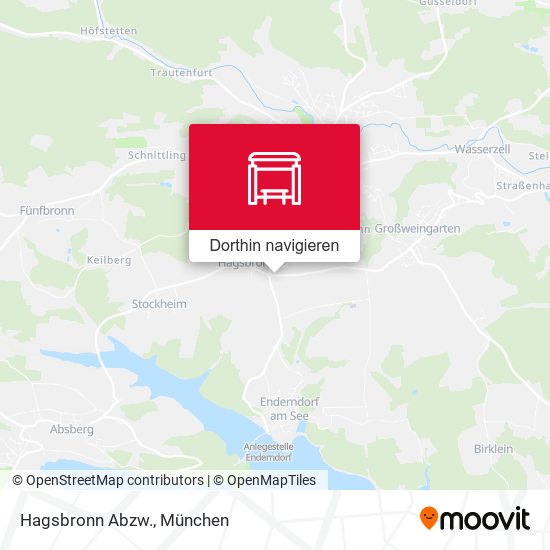 Hagsbronn Abzw. Karte