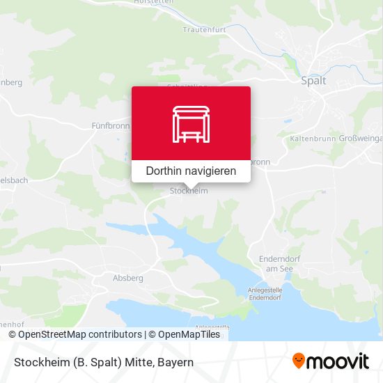Stockheim (B. Spalt) Mitte Karte