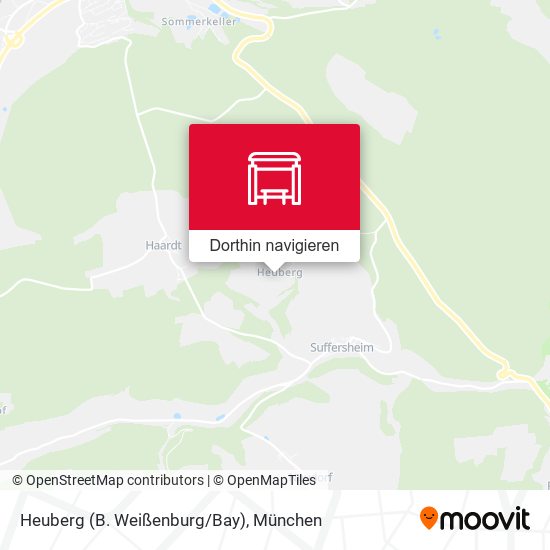 Heuberg (B. Weißenburg/Bay) Karte
