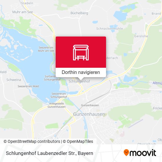 Schlungenhof Laubenzedler Str. Karte