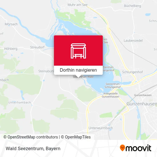 Wald Seezentrum Karte