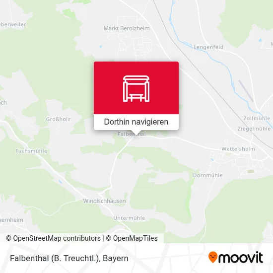 Falbenthal (B. Treuchtl.) Karte