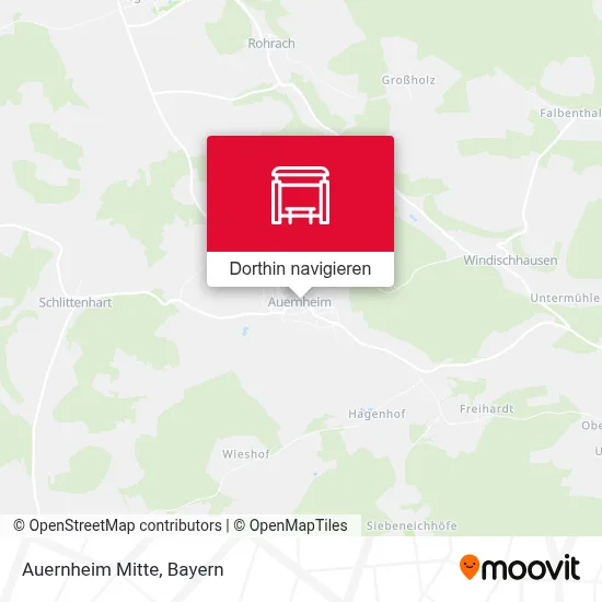 Auernheim Mitte Karte