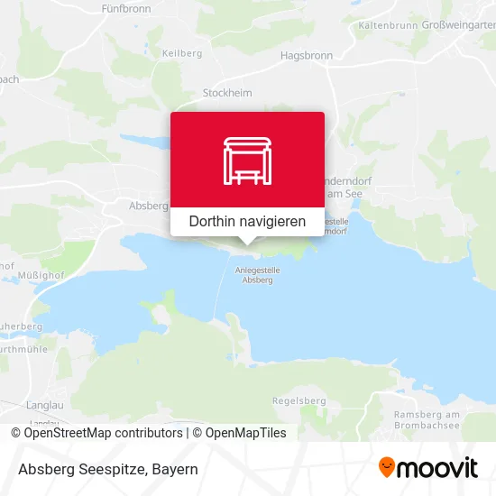 Absberg Seespitze Karte