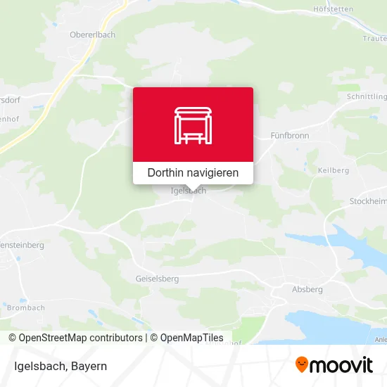 Igelsbach Karte