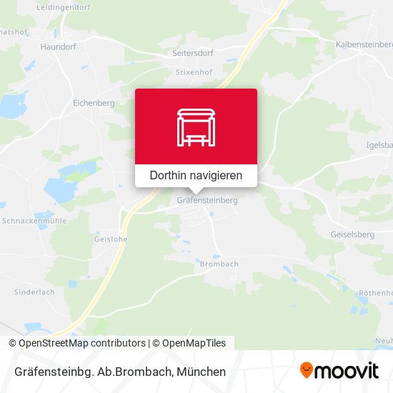 Gräfensteinbg. Ab.Brombach Karte