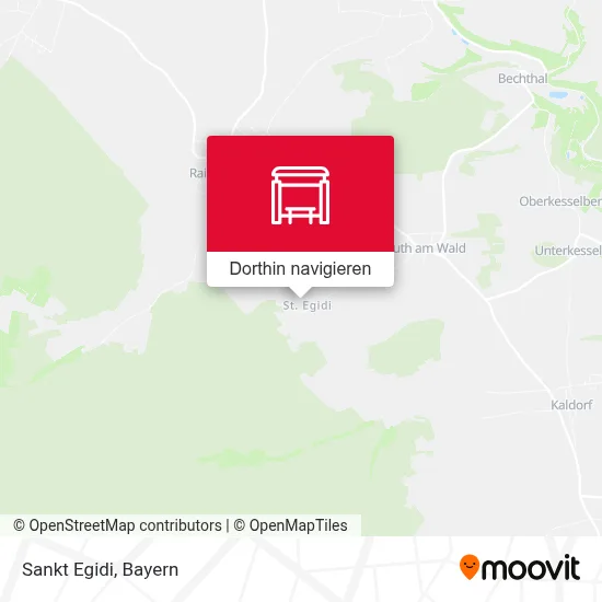 Sankt Egidi Karte