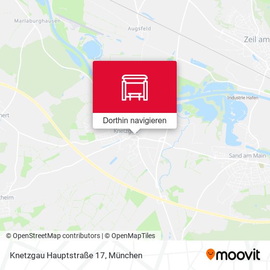 Knetzgau Hauptstraße 17 Karte