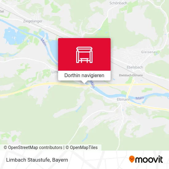 Limbach Staustufe Karte