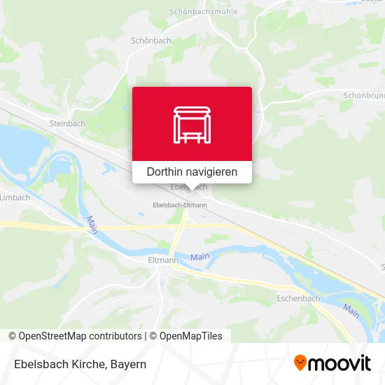 Ebelsbach Kirche Karte