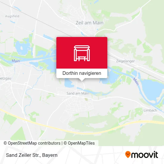 Sand Zeiler Str. Karte