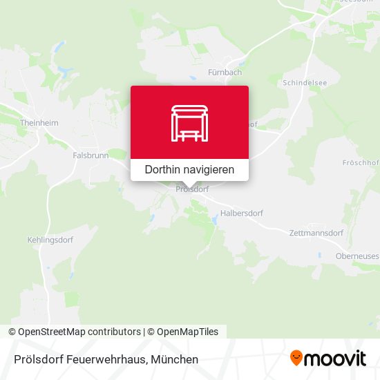 Prölsdorf Feuerwehrhaus Karte